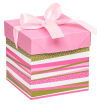 Коробка "Линии" 10х10х10 см