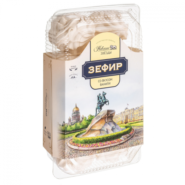 Зефир Невские&nbsp;Звёзды со вкусом ванили 300 гр - Невские&nbsp;Звезды